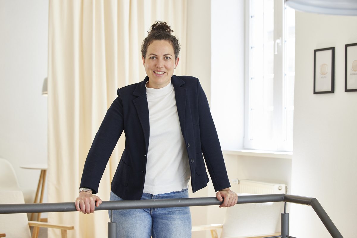 Lisa Reither in der Praxis