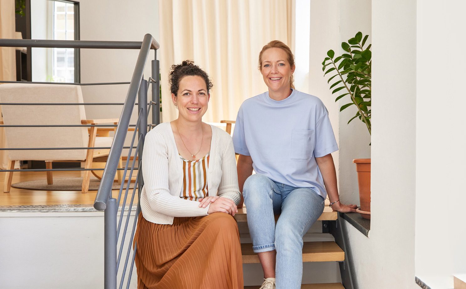 Sandra Maria Walz und Lisa Reither